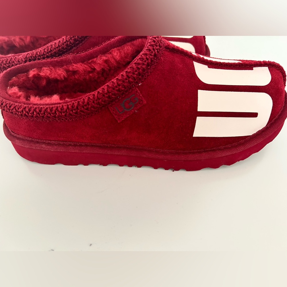 UGG Red Tasman Plush - Picture 2 of 6